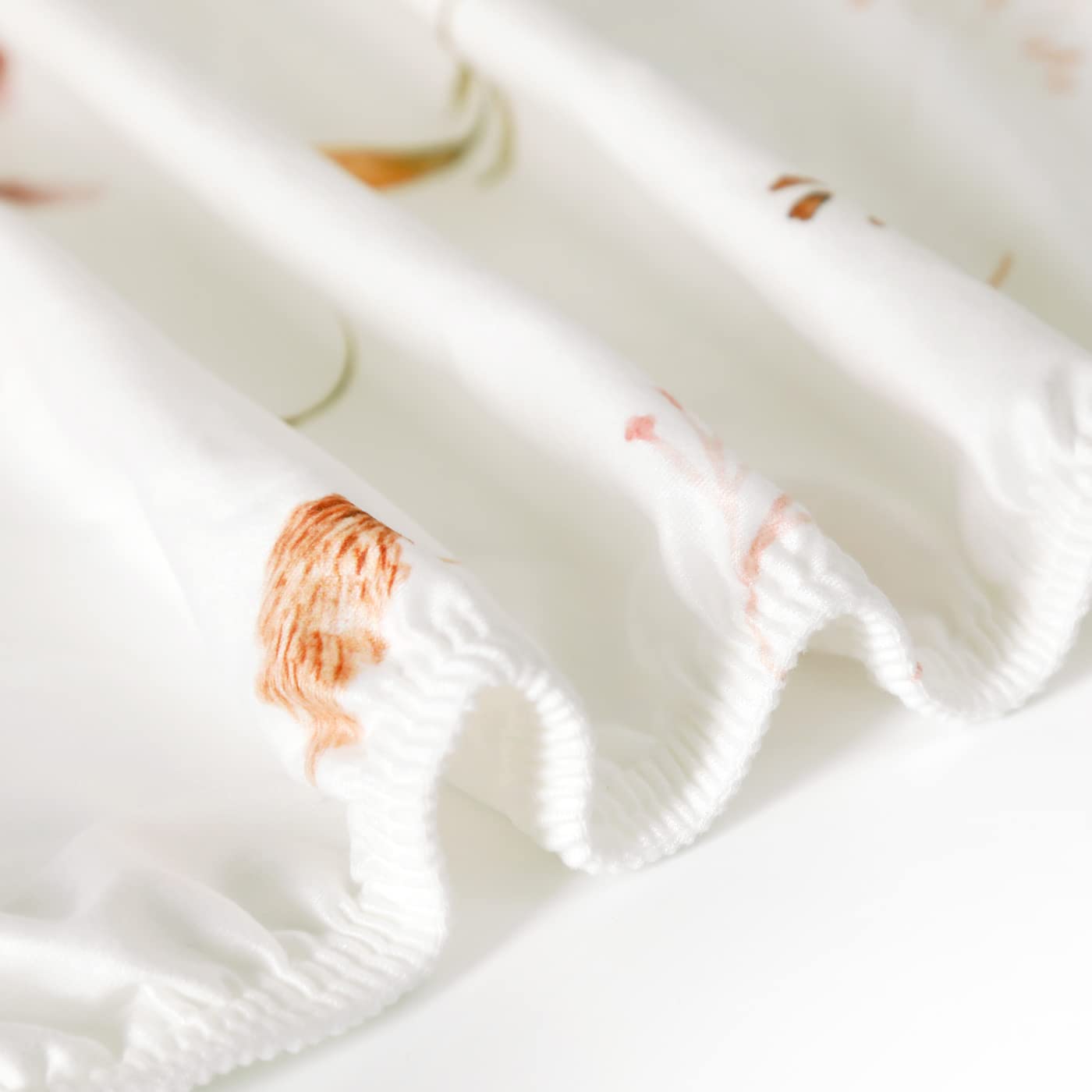 Stretchy Ultra Soft Jersey Knit Pack n Play Sheets Set 2 Pack, Portable/Mini Crib Sheets with Deep