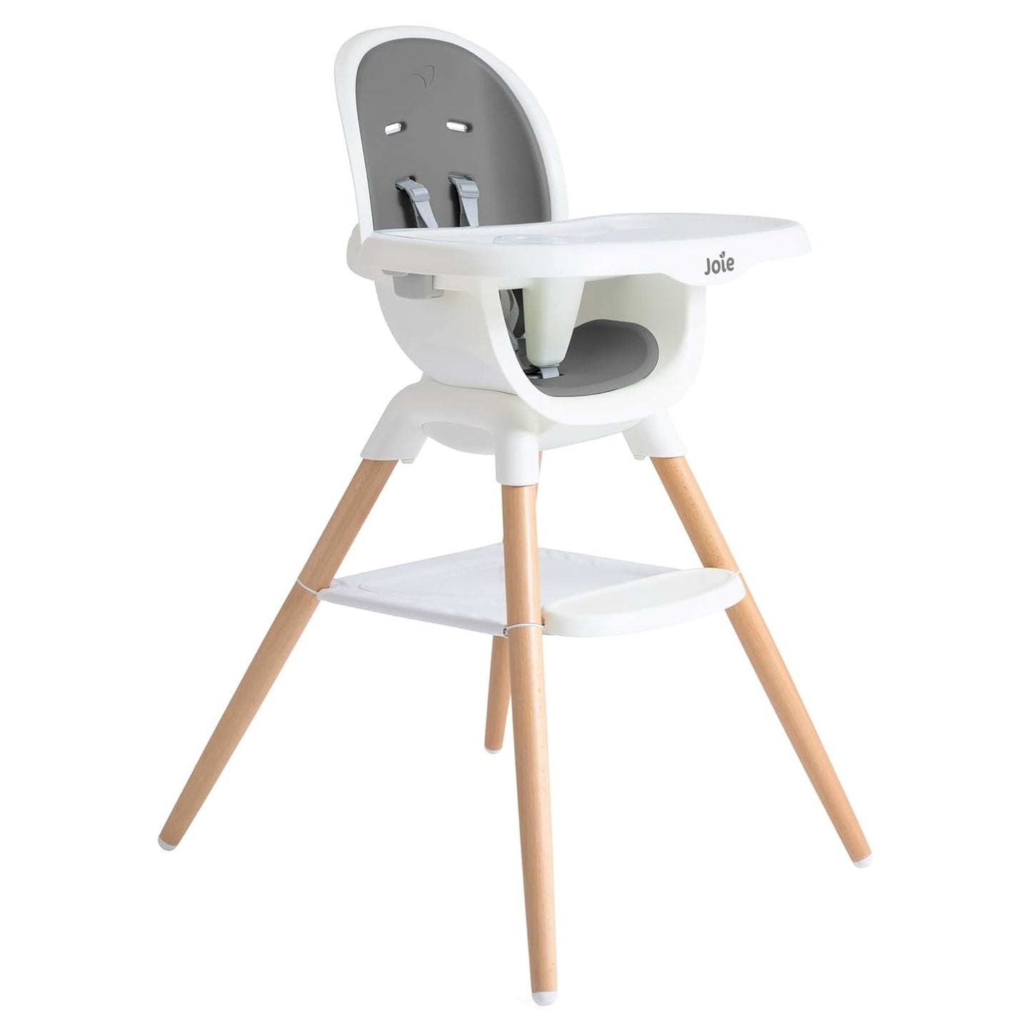 Joie Chai Multi-Mode Highchair - European Beech Wood, Convertible, 9+ Modes, Birth up to 60 lb.