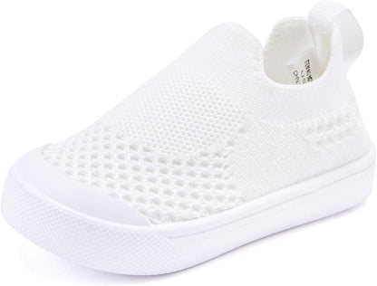 BMCiTYBM Baby Sneakers Girls Boys Lightweight Breathable Mesh First Walkers Shoes 6-24 Months