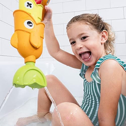 Yookidoo Toddler Baby Bath Magnetic Fishing Game Toy with Water Effects (Ages 2+) Includes 3 Moving