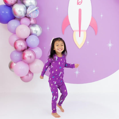 KYTE BABY Toddler Pajama Set - Pjs for Toddlers Made of Soft Bamboo Rayon Material