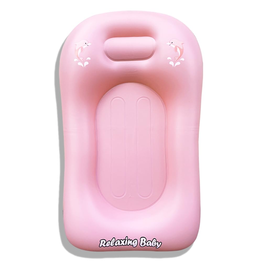 I Inflatable Baby Bathtub, Baby Tubs for Newborns to Toddlers, Infant Bathtub for Baby Travel
