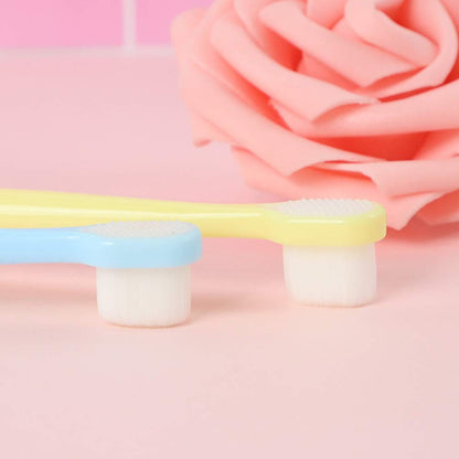 EasyHonor Baby & Toddler Toothbrush for Age 4-12 Years Old, Extra Soft With 10000 Soft Floss
