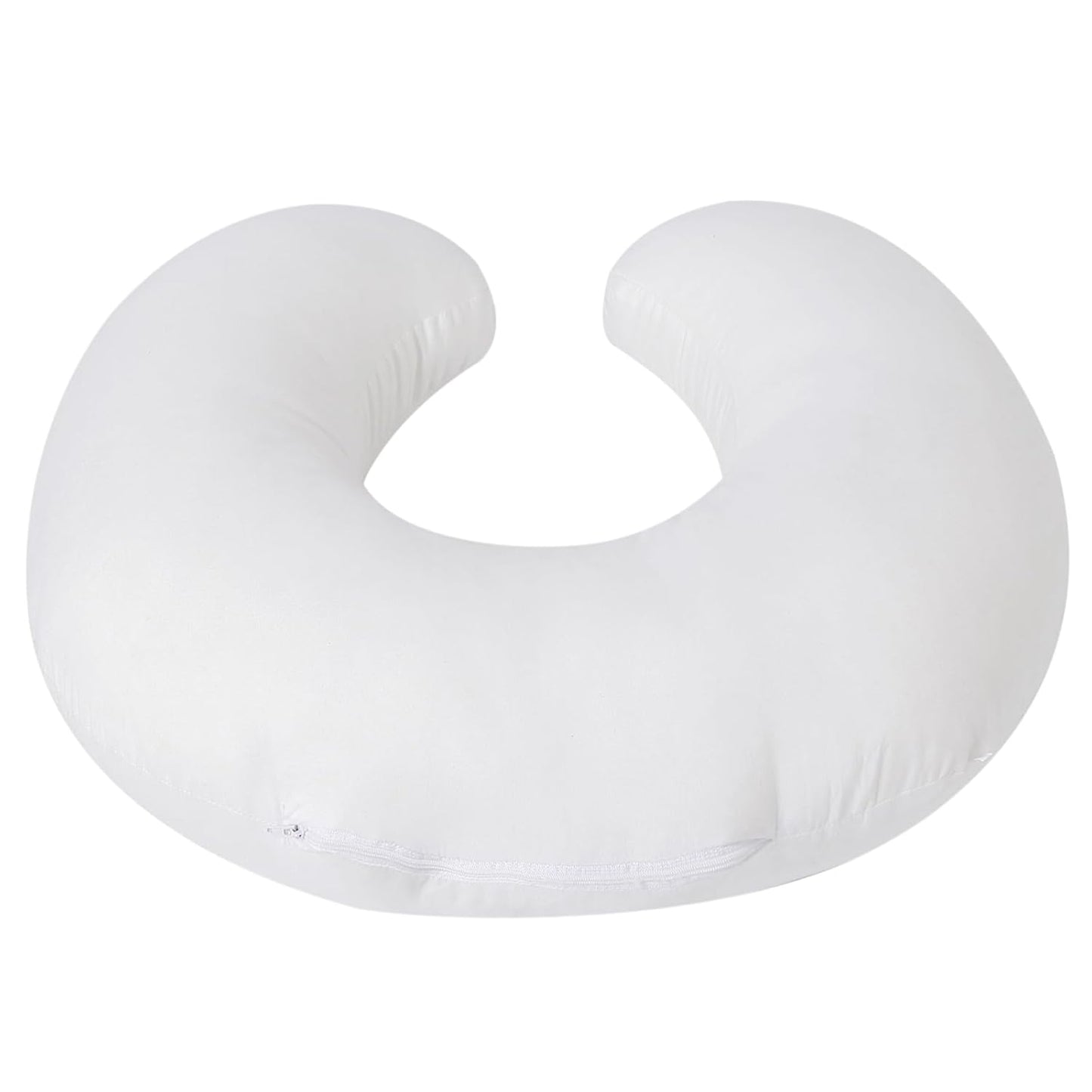 Nursing Pillow and Positioner for Breastfeeding, Ultra Soft Baby Breastfeeding Pillows for More Support for Mom and Baby, with Premium Removable Cover (Naked Pillow)