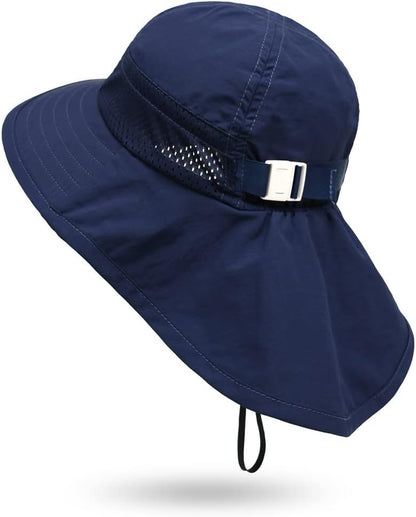 Baby Sun Protection Hat for Infant Toddlers Boys Girls UPF 50+ Sunhat for Outdoor Beach Swim