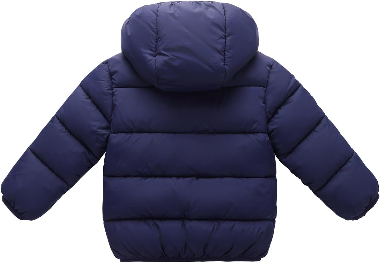 Baby Boy Girl Padded Puffer Jacket Winter Snow Warm Coat For Kid Outwear