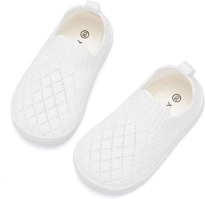 MORENDL Baby Toddler Walking Socks Non-Slip Breathable Unisex Casual Sneakers