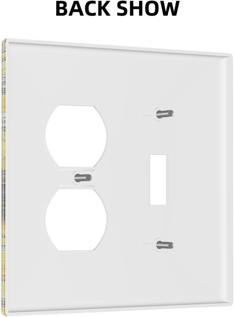 Wallplates Floral Sunflower Rustic Flower Vintage Wood 1 Toggle 1 Duplex Switch Plate Electrical