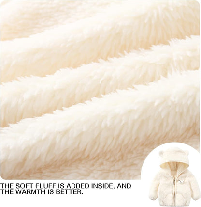 Baby Boy Fleece Jacket Girl Winer Clothes Coat Toddler Boy'S Clothing Sweater