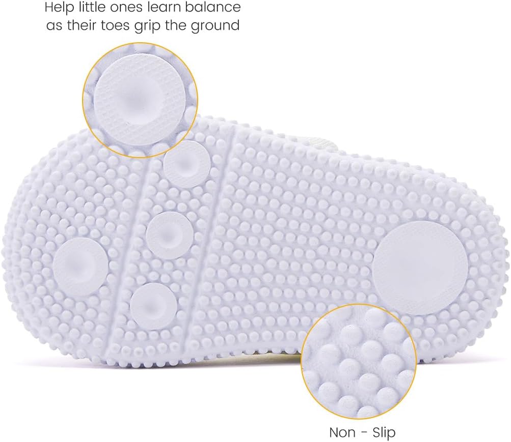 BMCiTYBM Baby Shoes Boy Girl Infant Sneakers Non-Slip First Walkers 6 9 12 18 24 Months