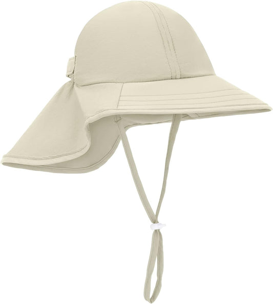 Zelda Matilda Sunhat Infant Toddler & Kids Summer Water Flap Baby Swim hat UPF 50 Boy & Girl Beach