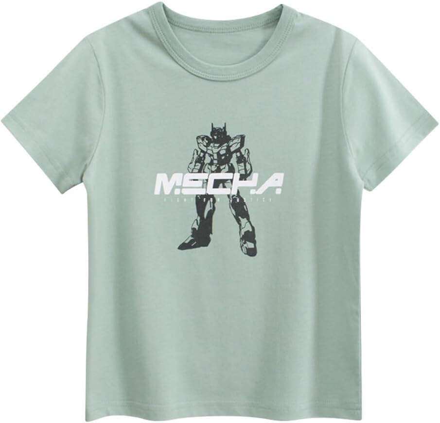 Boys' 4-Pack Excavator Short Sleeve Crewneck T-Shirts Top Tee Size 2-7 Years Toddler Boys' Value Pack Cotton T-Shirt