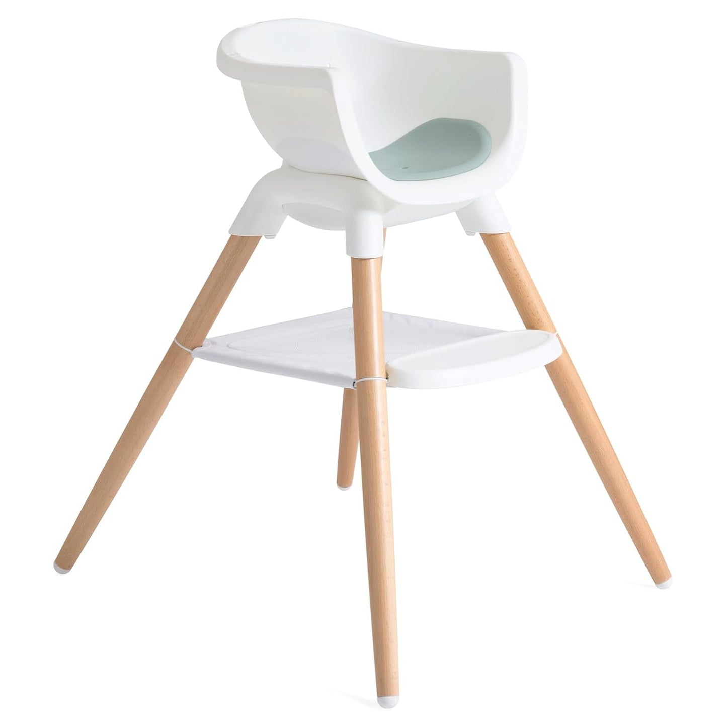 Joie Chai Multi-Mode Highchair - European Beech Wood, Convertible, 9+ Modes, Birth up to 60 lb.
