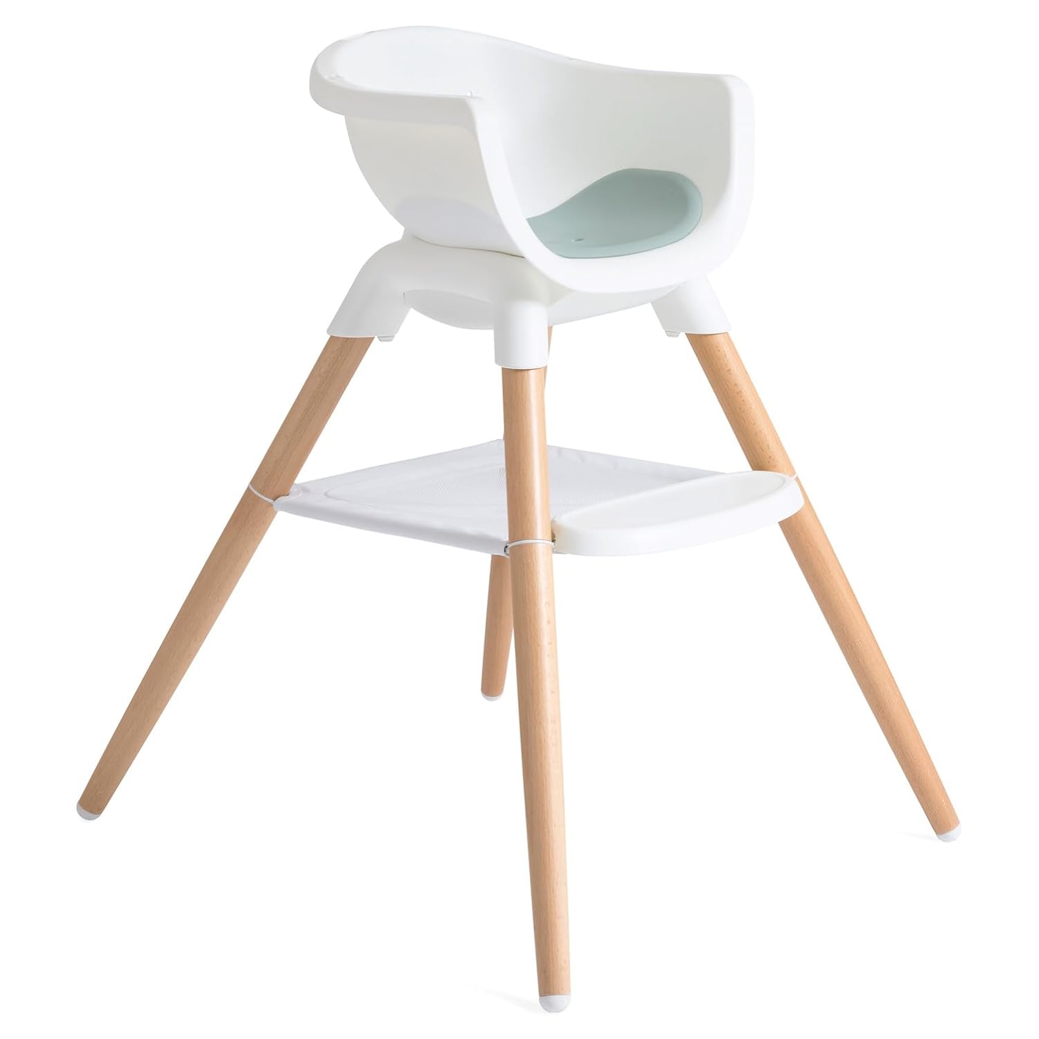 Joie Chai Multi-Mode Highchair - European Beech Wood, Convertible, 9+ Modes, Birth up to 60 lb.