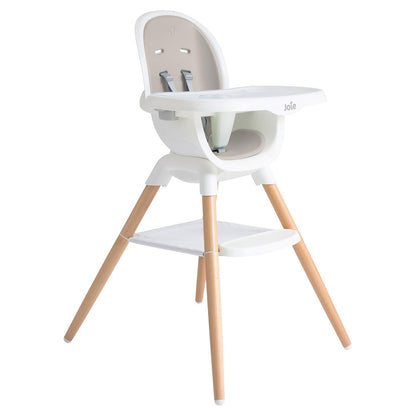 Joie Chai Multi-Mode Highchair - European Beech Wood, Convertible, 9+ Modes, Birth up to 60 lb.
