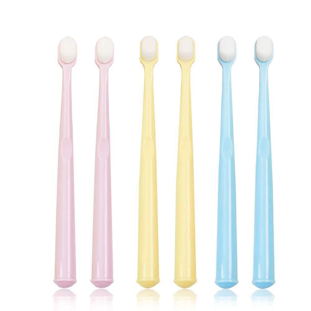 EasyHonor Baby & Toddler Toothbrush for Age 4-12 Years Old, Extra Soft With 10000 Soft Floss