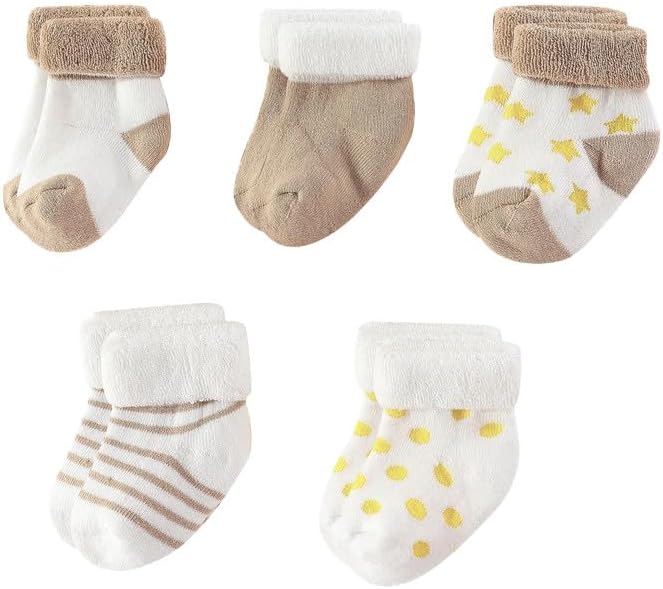 Newborn Layette Gift Set Bodysuits Pants for Baby Girl and Boy 24 Piece 100% Cotton Essentials and Accessories