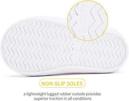 BMCiTYBM Baby Sneakers Girls Boys Lightweight Breathable Mesh First Walkers Shoes 6-24 Months