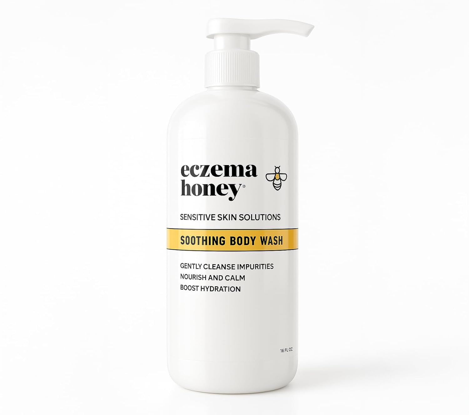 ECZEMA HONEY Soothing Body Wash - Daily Shower Gel & Eczema Treatment - Sensitive Skin Body Wash