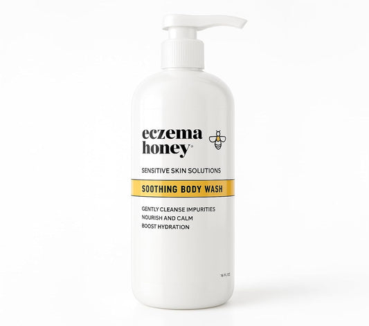 ECZEMA HONEY Soothing Body Wash - Daily Shower Gel & Eczema Treatment - Sensitive Skin Body Wash