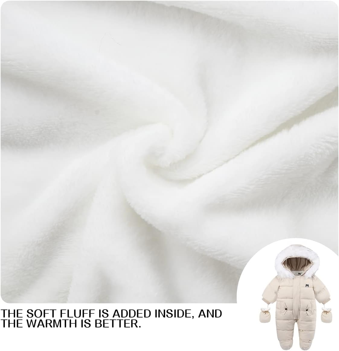 Baby Girl Winter Snowsuit Toddler Jacket Clothes For Boy Infant Jumpsuit Hoodied