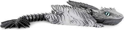 3D Printed Dragon, Feathered Wyvern Dragon, Articulated Dragon, Fidget Dragon Toys for Adult, Home Office Decor Executive Desk Toy