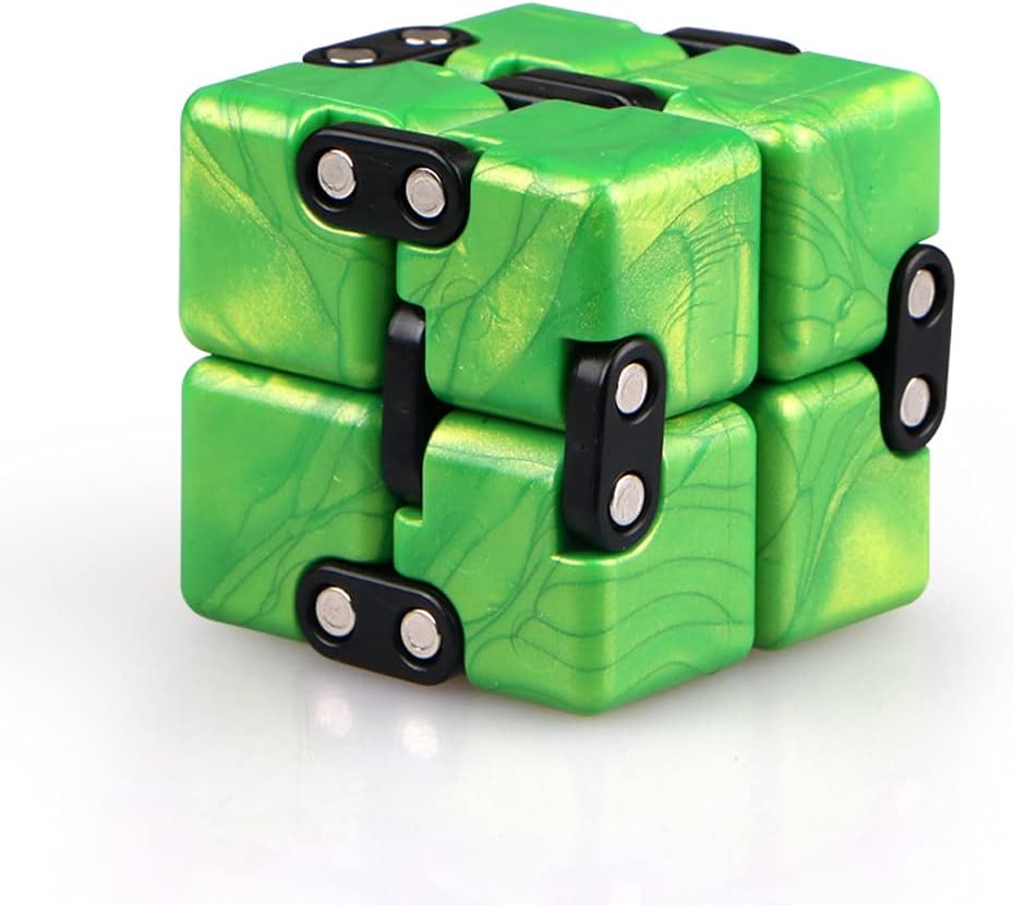 Magic Crazy Cube Stress & Anxiety Relief Toy Killing Time Fidget Toy for Kids Adults ADD ADHD