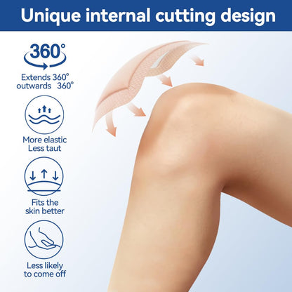 Dimora Silicone Super Absorbent Wound Dressings - Gentle Adhesive Bandages with Ultrasorb