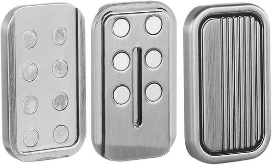 CP3 Fidget Slider EDC Adult Metal Fidget Toys ADHD Autism Sensory Toys Anxiety Stress Relief Toys Fun Office Desk Toys Gifts for Boyfriend and Father (Silver CP3)