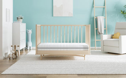 Crib Mattress, Breathe Through Baby Dual-Sided Comfort Memory Foam Toddler Mattress with Washable