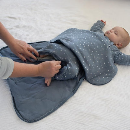 GUNAMUNA Unisex Long-Sleeve Sleep Sack, Wearable Sleep Bag for Babies and Toddlers, Soft Rayon, 1.0 TOG, 3 to 36 Months