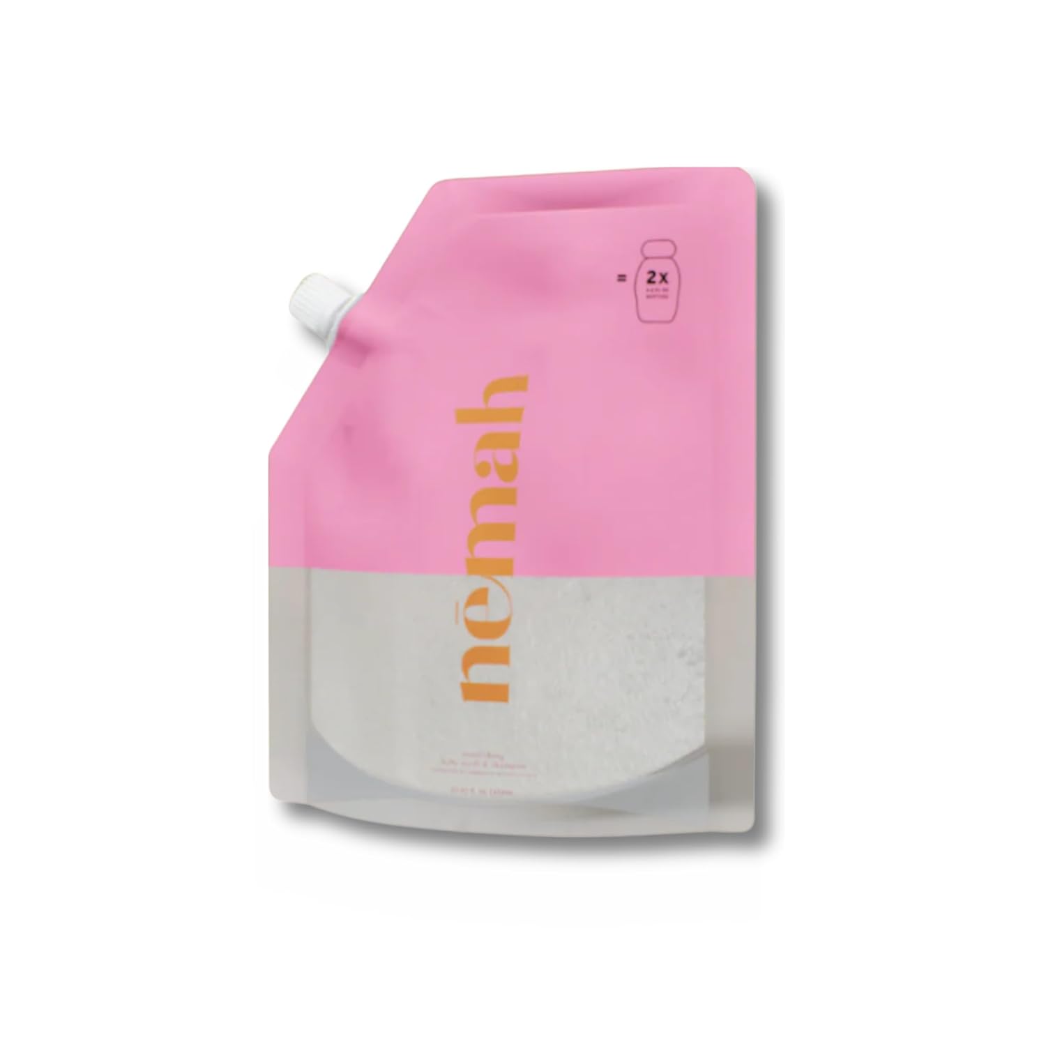 Nemah - 2-in-1 Baby Soap and Shampoo Refill - Tear-Free Baby Body Wash and Shampoo with Actismart