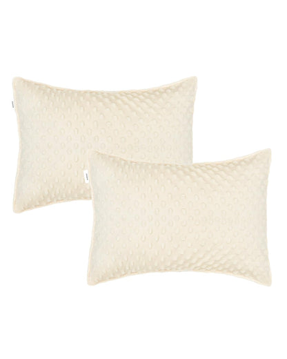 ALVABABY Toddler Pillowcases Soft Kids Pillow Cover 2 Pack Fit 13"x 18" or 12"x16" Envelope for Girl Boy Sleepy Travel 2TPD02A
