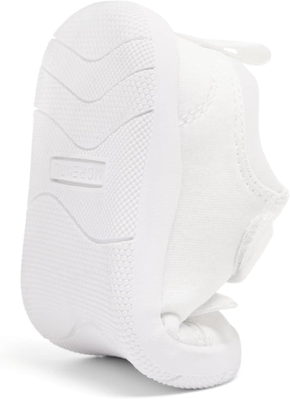 MORENDL Wide Toe Box Shoes Toddler Barefoot Shoes Baby Walking Shoe Boy Girl Non-Slip Zero Drop Minimalist Sneakers Comfort Tennis Outdoor Activities