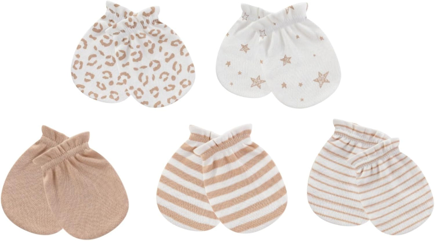 Newborn Layette Gift Set Bodysuits Pants for Baby Girl and Boy 24 Piece 100% Cotton Essentials and Accessories