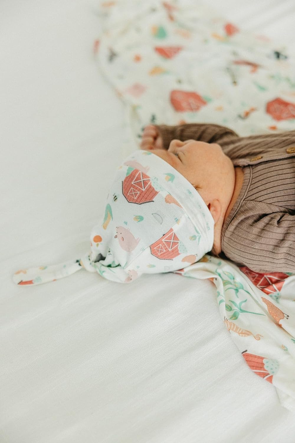 Copper Pearl Baby Swaddle Blanket - Premium Knit Baby Blanket, Large Soft Stretchy Receiving