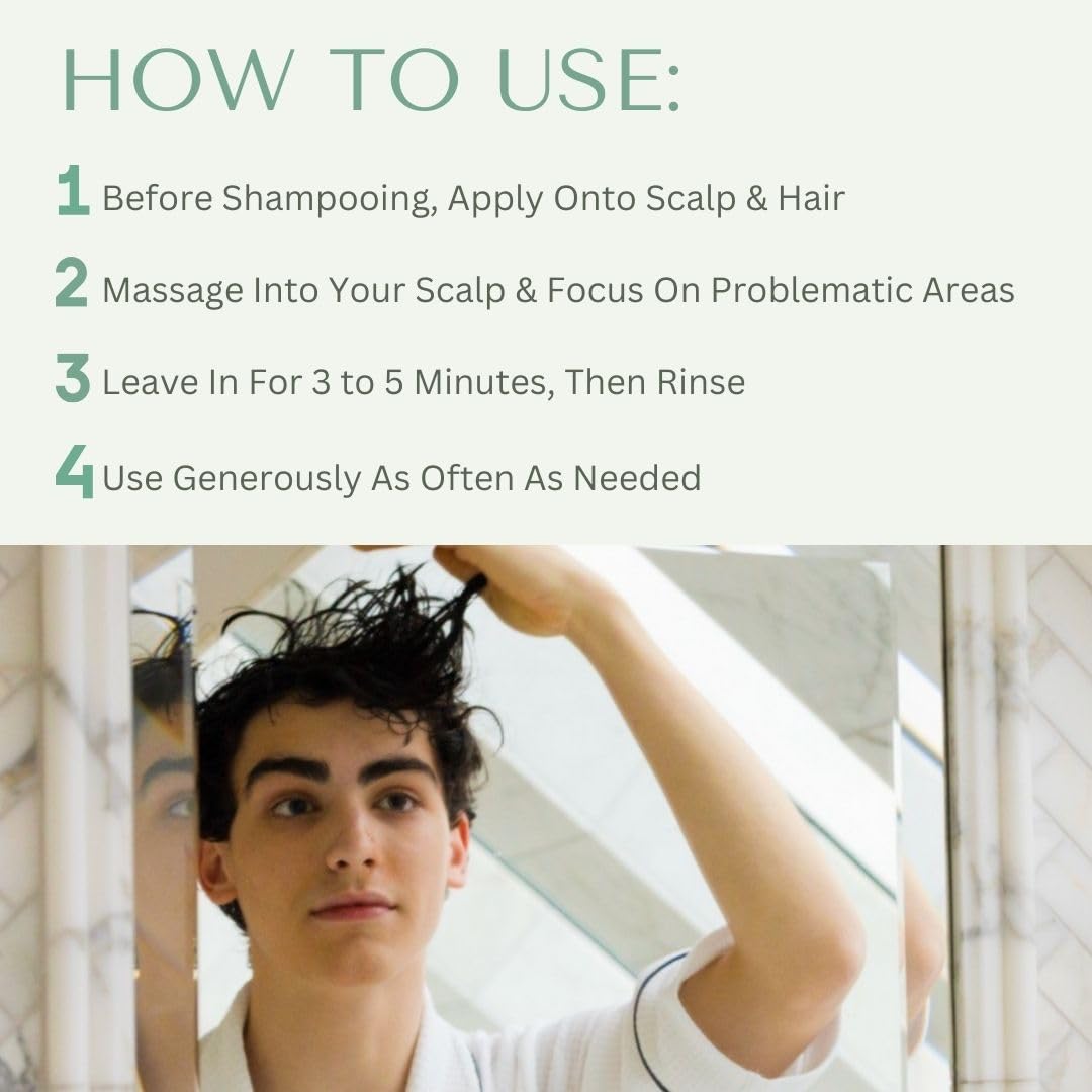 Yobee Restorative Scalp Mask - Dry Scalp Treatment Hair Mask - Probiotic Extracts, Organic Honey