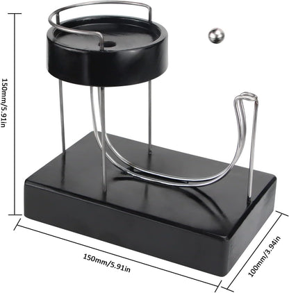 Kinetic Art Perpetual Motion Machine, Physical Balance Kinetic Energy Model, Newtons Science Physics Gadgets, Non-Stop Rolling Ball Toys, Balance Stress Relief Creative Gifts for Friends and Family