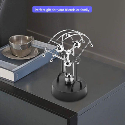 Wal front Desk Toy Electronic Swinging Shake Wiggle Device Stress Relief Perpetual Motion Decor for Home Office Desk Table (#B102)