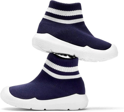 Engtoy Baby Shoes & Socks - Non-Slip Breathable Slippers with Soft Rubber Sole - Baby Boys & Girls Slip On Sneakers