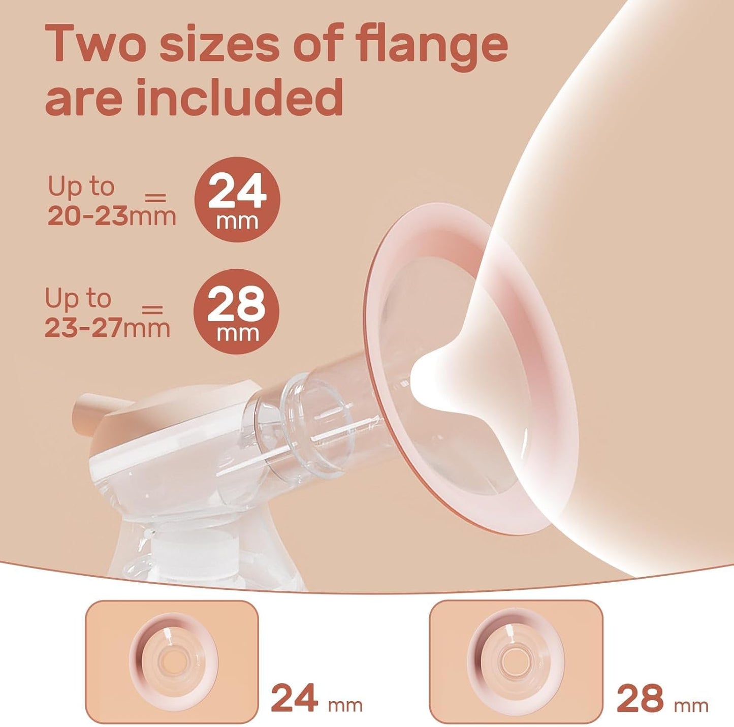 NCVI 8100 Double Electric Breast Pump Suitable for Large Nipples with 4 Modes|9 Levels
