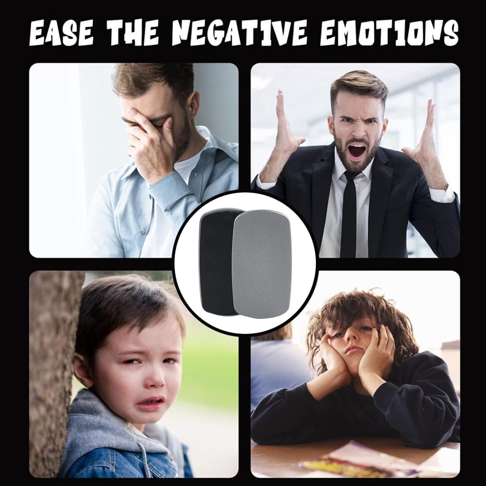 Trackless Fidget Slider, Aluminum Alloy Magnetic Metal Fidget Slider EDC Fidget Toys for Adults, Home Office Executive Desk Toys Ideal Gifts for ADD/ADHD/Autism (Grey)