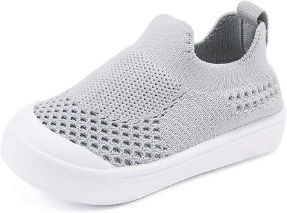 BMCiTYBM Baby Sneakers Girls Boys Lightweight Breathable Mesh First Walkers Shoes 6-24 Months