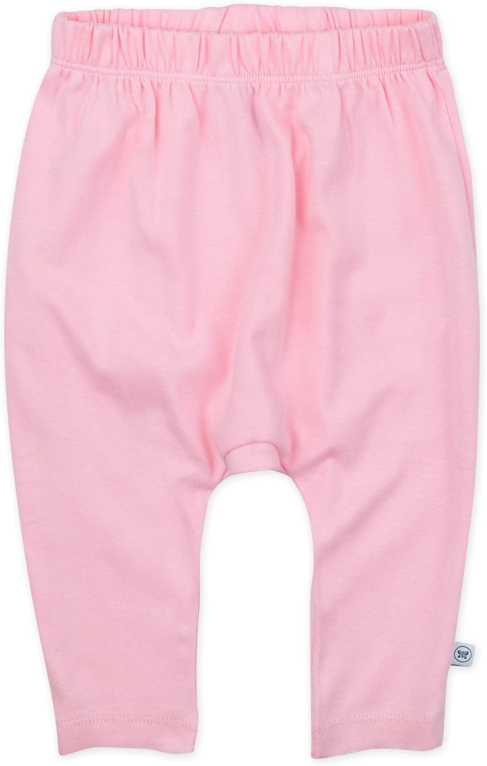 HonestBaby Multipack Harem Pants Roomy Fit Pull on Bottoms 100% Organic Cotton for Infant Baby Boys, Girls, Unisex