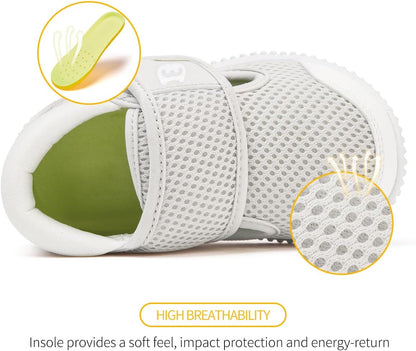 BMCiTYBM Baby Shoes Boy Girl Infant Sneakers Non-Slip First Walkers 6 9 12 18 24 Months