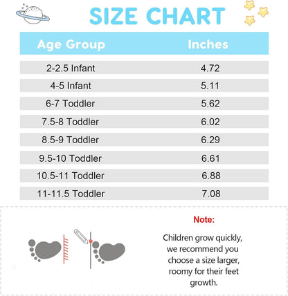 FEETCITY Toddler Walking Shoes Slip On Toddler Shoes Boys Girls Kids Sports Sneakers Casual School Shoes Barefoot Shoes
