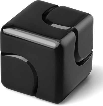Fidget Spinner Toys Cube for Kids Adults, Metal Fidget Block Sensory Focus Toy Valentine Gift