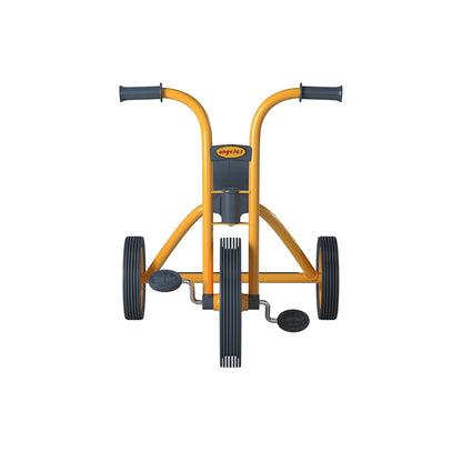 Angeles MyRider Midi 14.5" Toddler Tricycle, Adjustable Kids Tricycle with Rubber Wheels, Yellow/Black