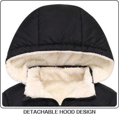 Toddler Winter Coat Baby Boy Fleece Jacket Kid Infant Girl Sweater Clothes 1-6T