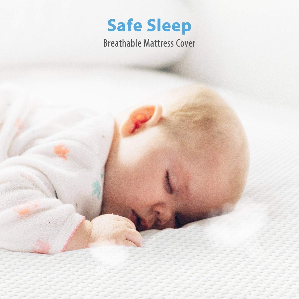 Crib Mattress, Dual Sided Comfort Memory Foam Toddler Bed Mattress, Triple-Layer Breathable Premium